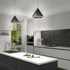 Alternative view of Artika Denali modern LED pendant light 3 CCT