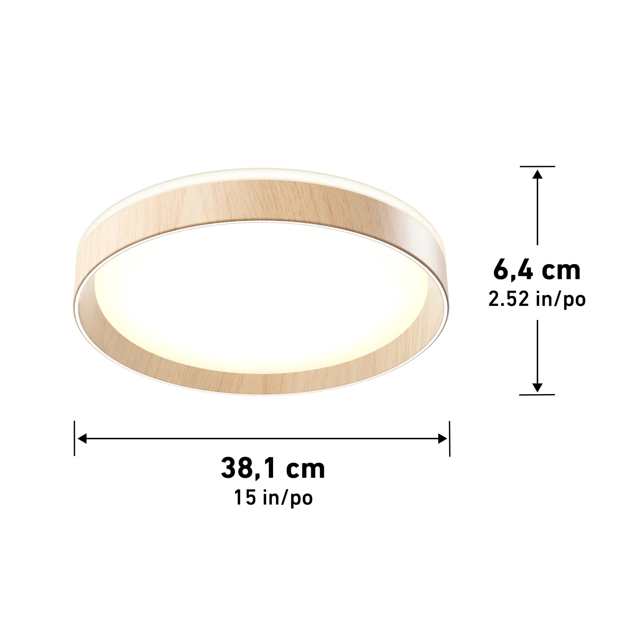 Artika Callisto 15 in. (38 cm) Modern LED Flush Mount Ceiling Light 5 CCT - Image 26