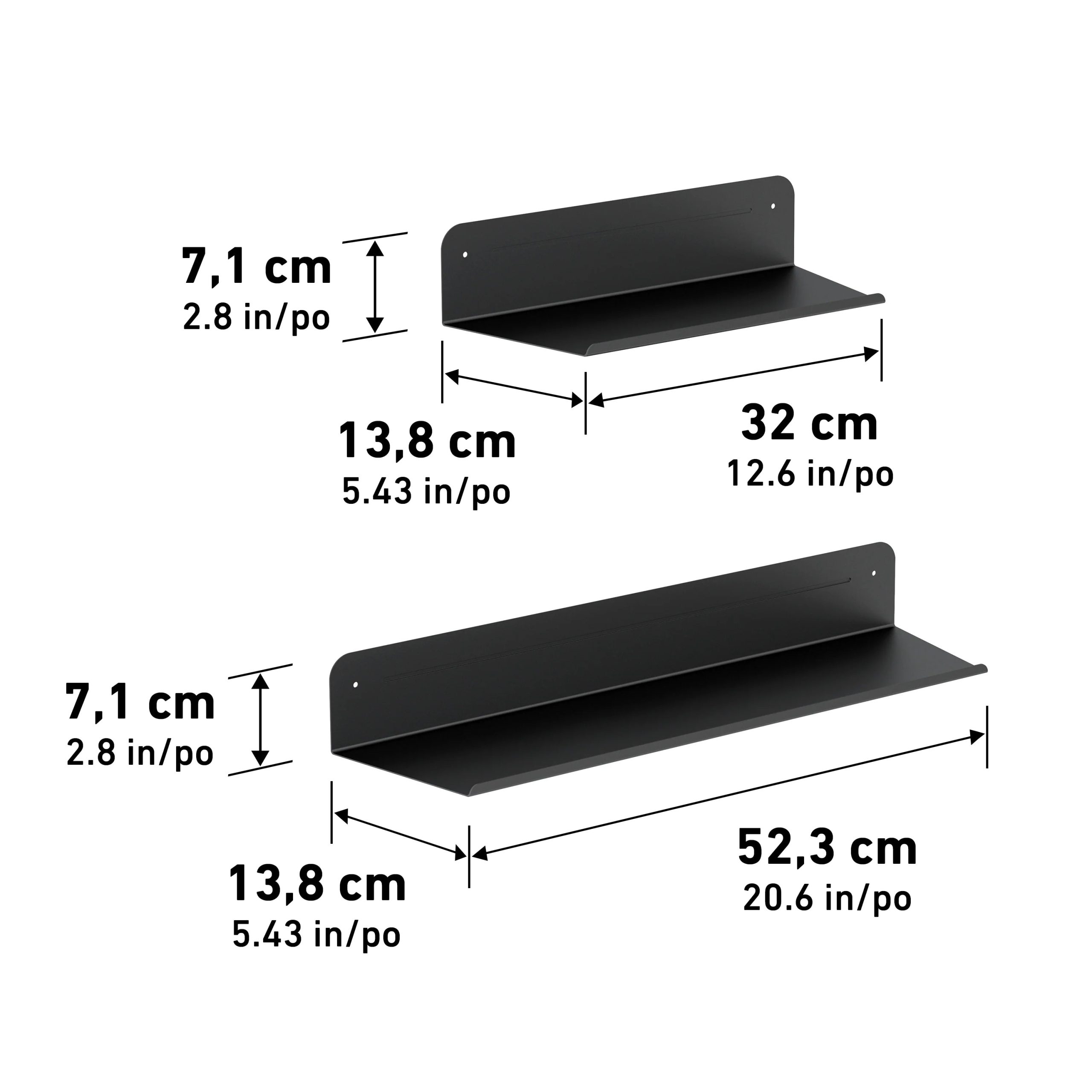 Artika Sonokit set of shelves and hooks for Sonolok and Sonofold wall panels - Image 7