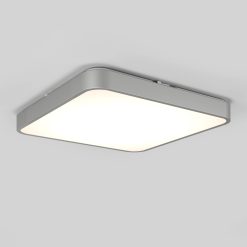 Artika Europa 18 in. (46 cm) Modern LED Flush Mount Ceiling Light - with remote