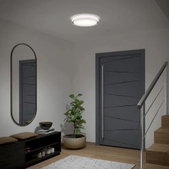 Alternative view of Artika Niko 15 in. (39 cm) Modern LED Flush Mount Ceiling Light 5 CCT