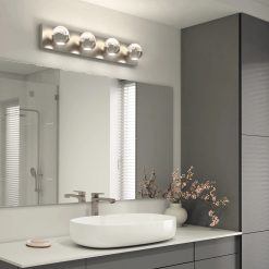 Alternative view of Artika Oracle 27-in (68 cm) 4-Light Modern LED Vanity Light for Bathroom