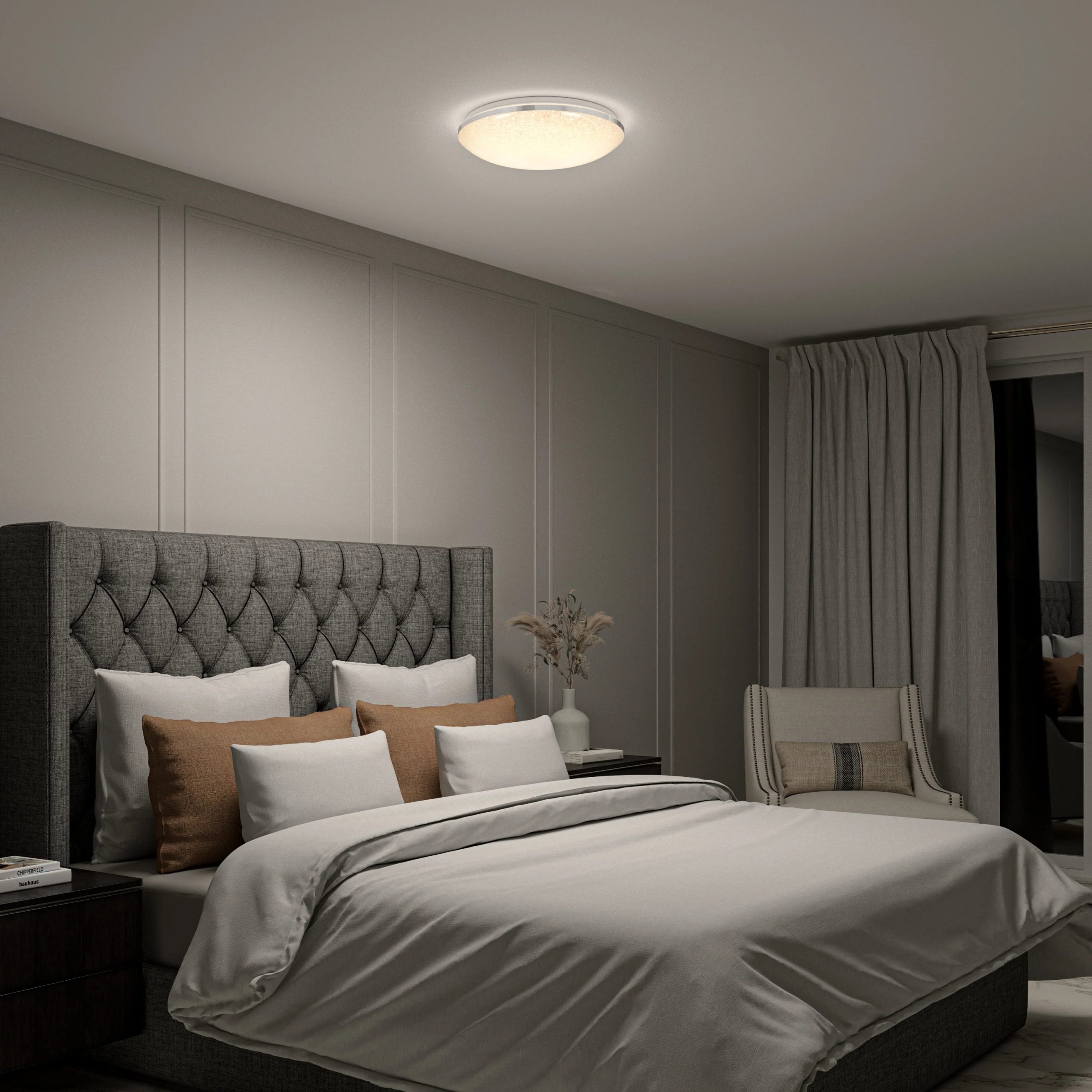 Artika Sparkle 15 in. (38 cm) Modern LED Flush Mount Ceiling Light 5 CCT - Image 10