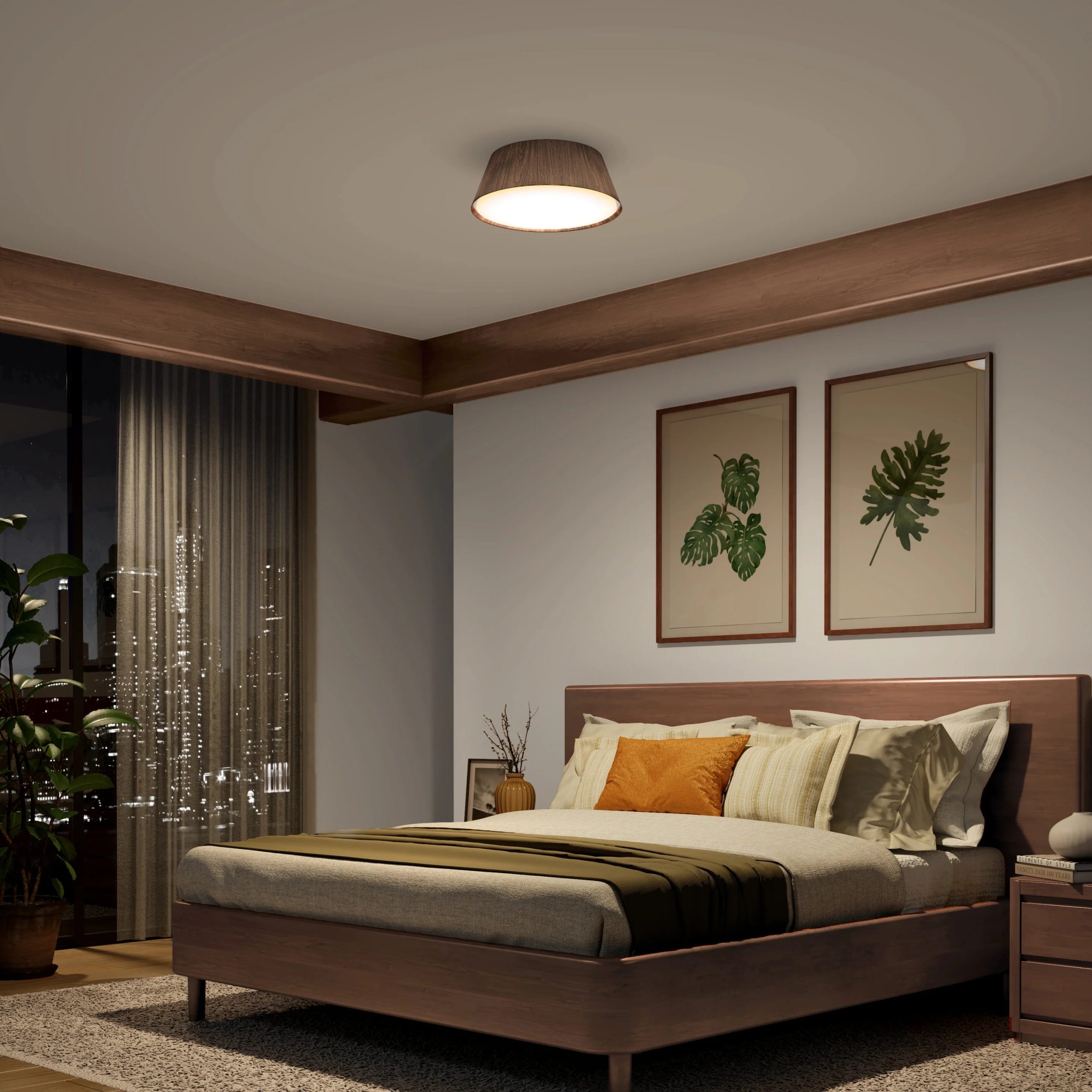 Artika Dunham 15 in. (38 cm) Modern LED Flush Mount Ceiling Light 5 CCT - Image 2