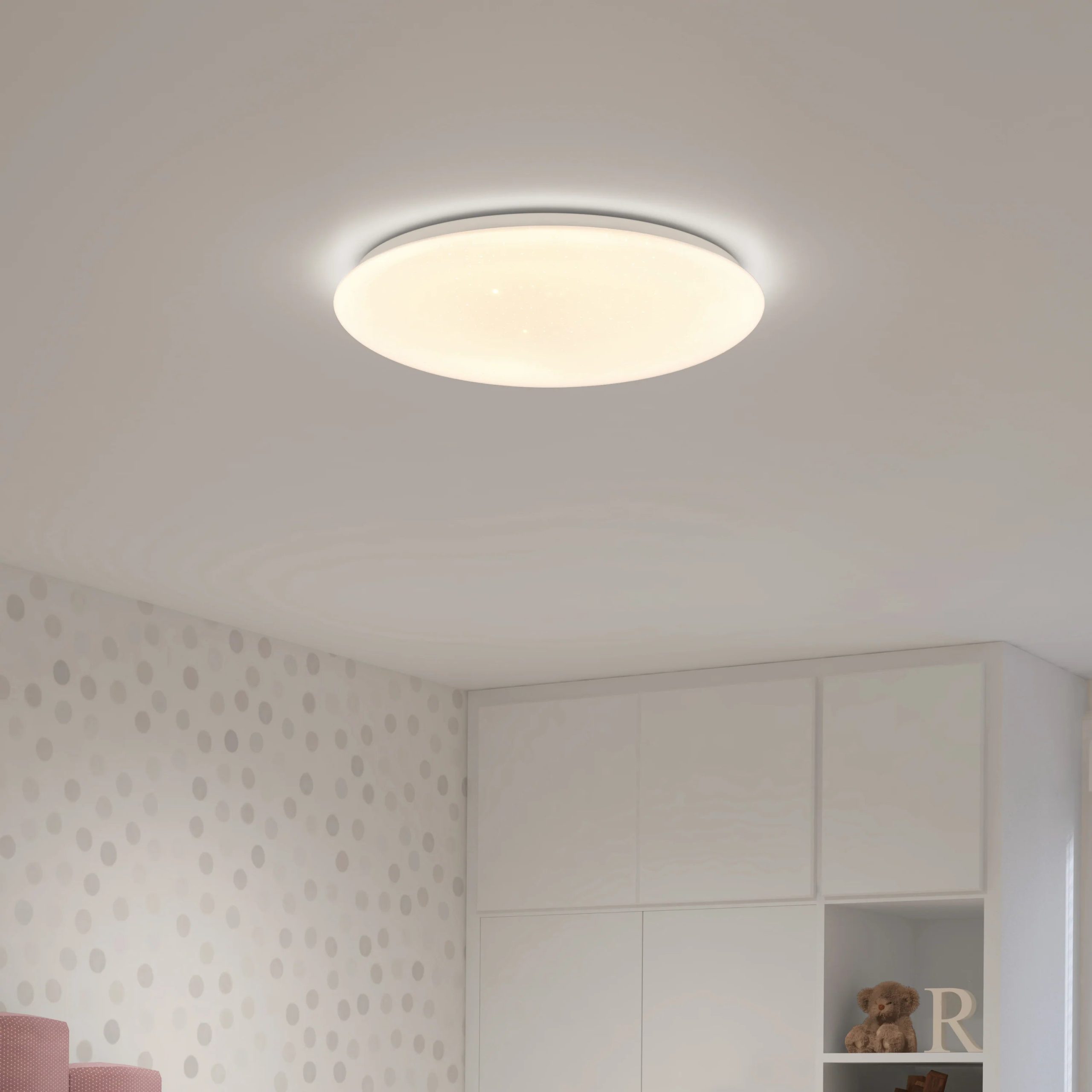 Artika Empress 13 in. (33 cm) Modern LED Flush Mount Ceiling Light 3 CCT - Image 8