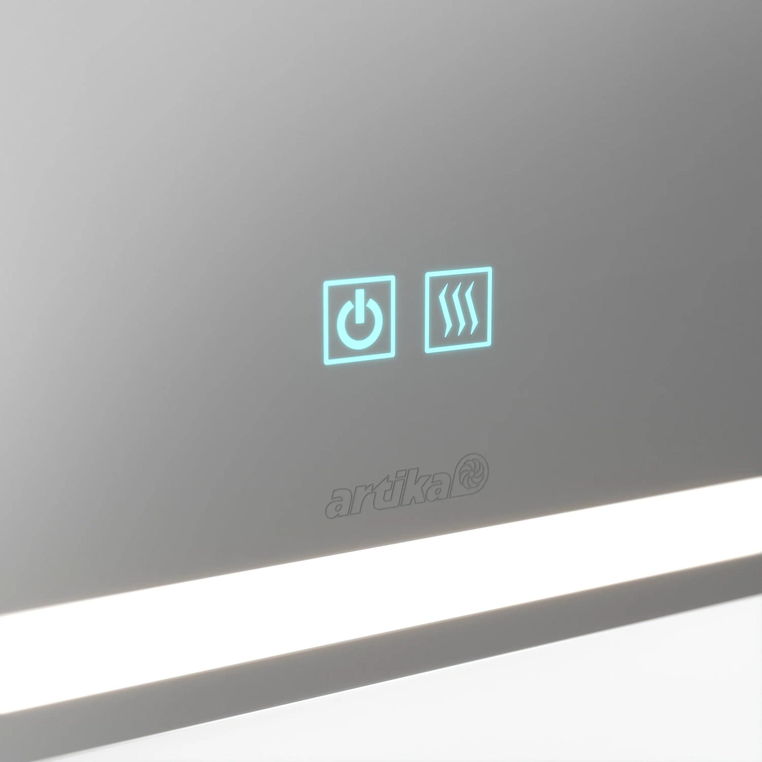 Artika Aurea 24 in. x 31 in. (61 x 79 cm) Anti-Fog LED Bathroom Mirror - Image 4