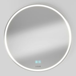 Artika Emeraude 24 in. x 24 in. (61 x 61 cm) Anti-Fog LED Bathroom Mirror