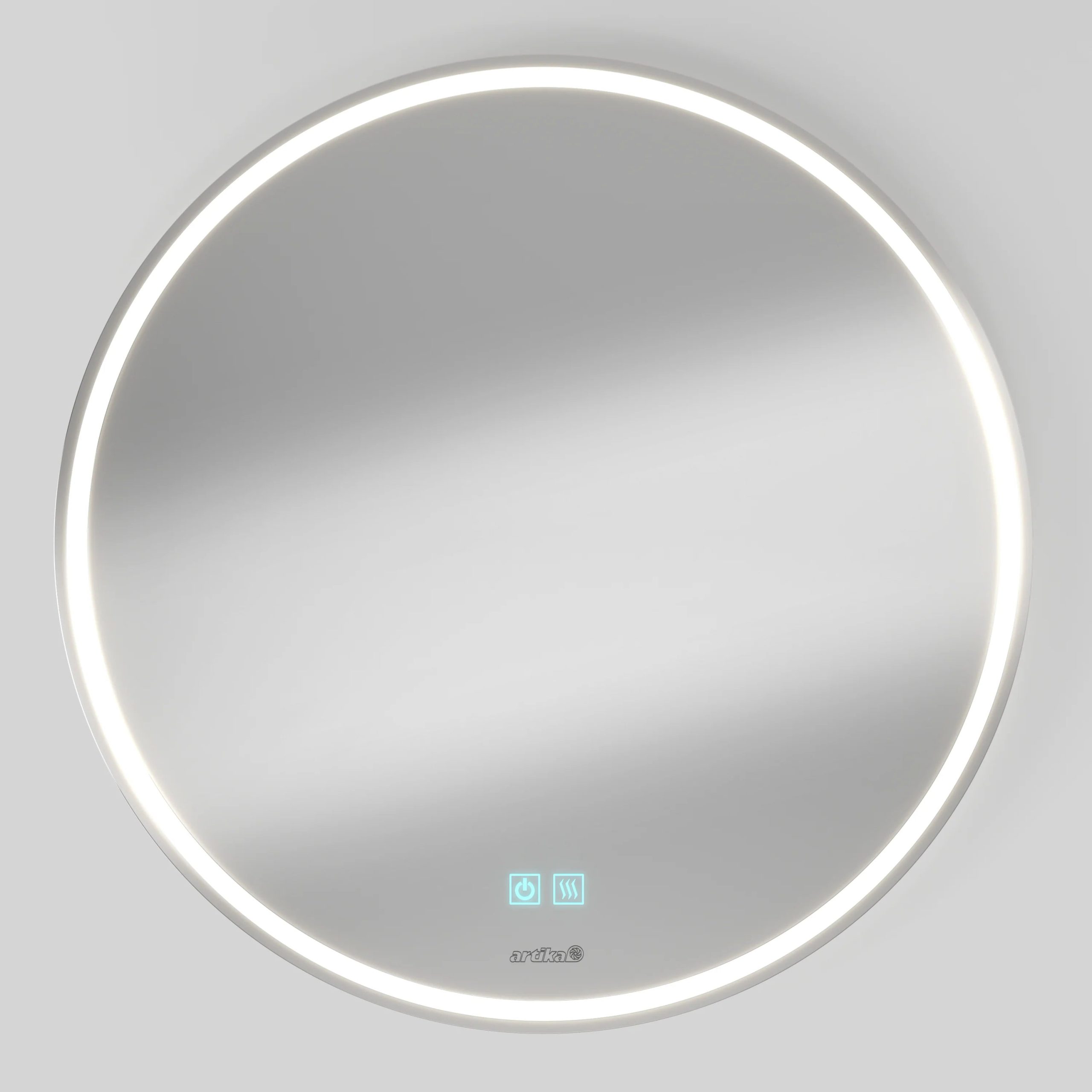 Artika Emeraude 24 in. x 24 in. (61 x 61 cm) Anti-Fog LED Bathroom Mirror