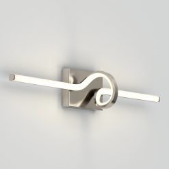 Alternative view of Artika Bowtie 29-in (74 cm) Integrated LED 5-CCT Vanity Light Bar for Bathroom