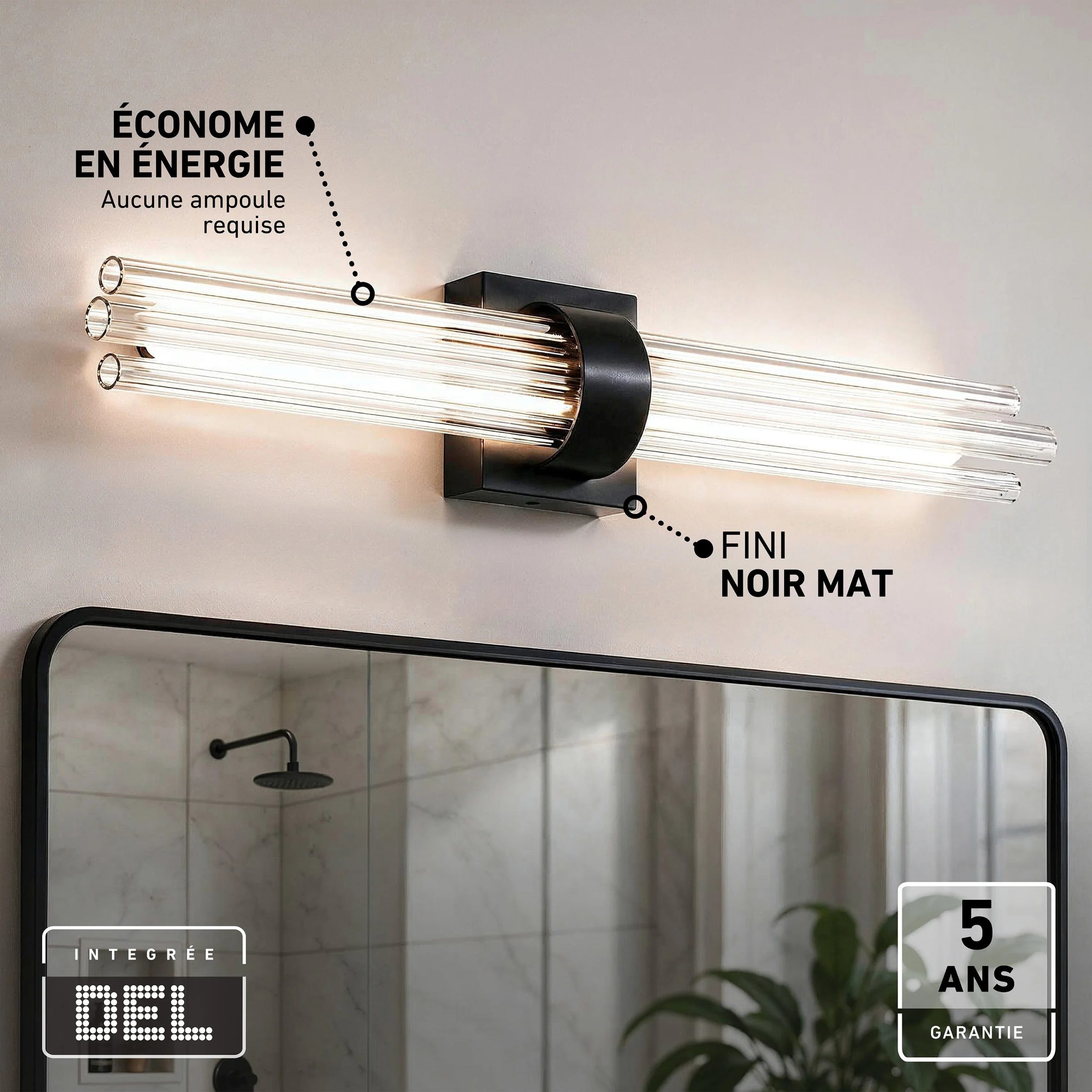 Artika Dorado 27 in. (69 cm) 1-Light LED Wall Vanity 5CCT - Image 16