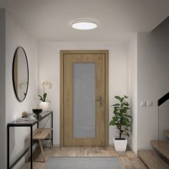Alternative view of Artika Astrid 17 in. (42 cm) Modern LED Flush Mount Ceiling Light 5 CCT with remote