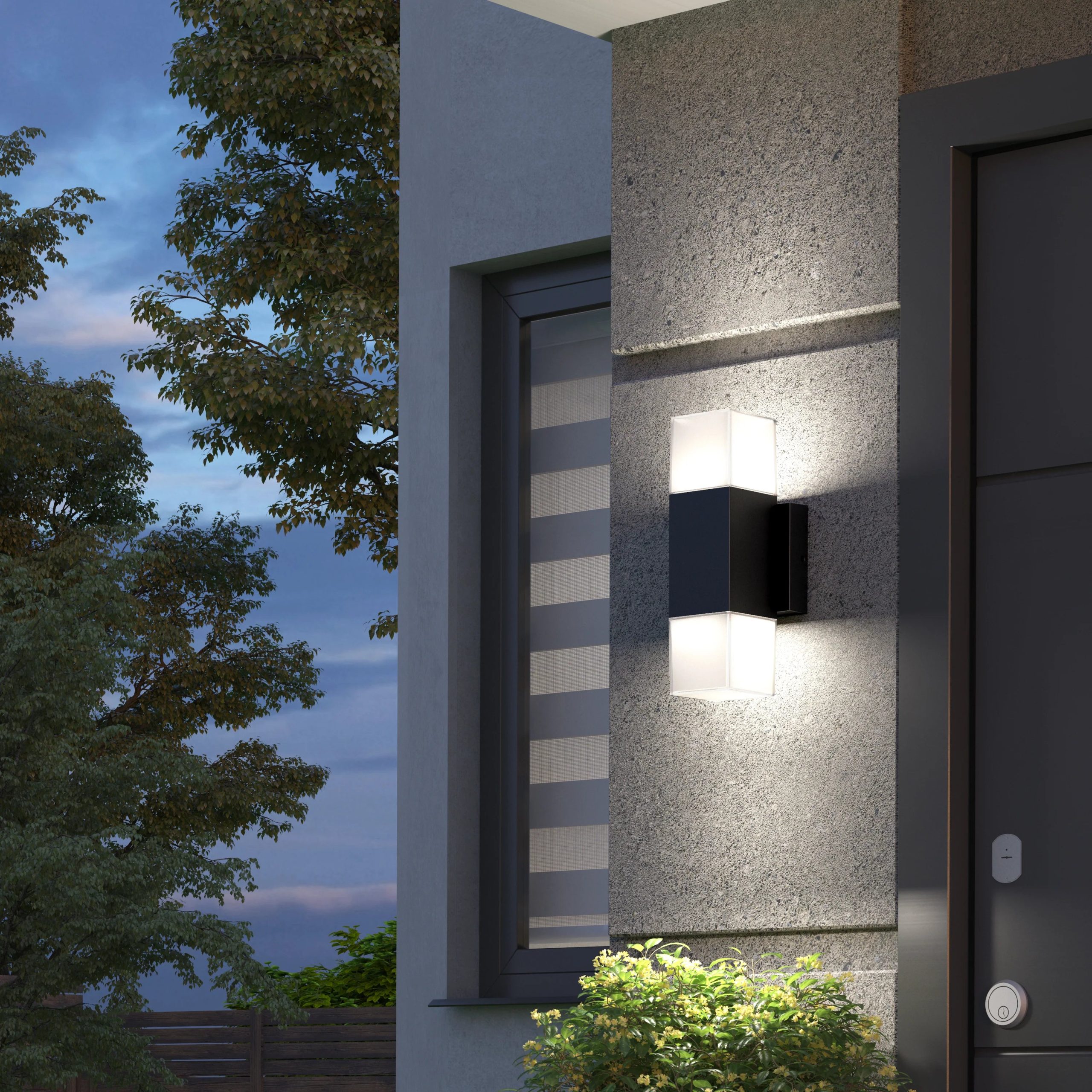 Artika Lennox indoor-outdoor LED wall light 3 CCT - Image 9
