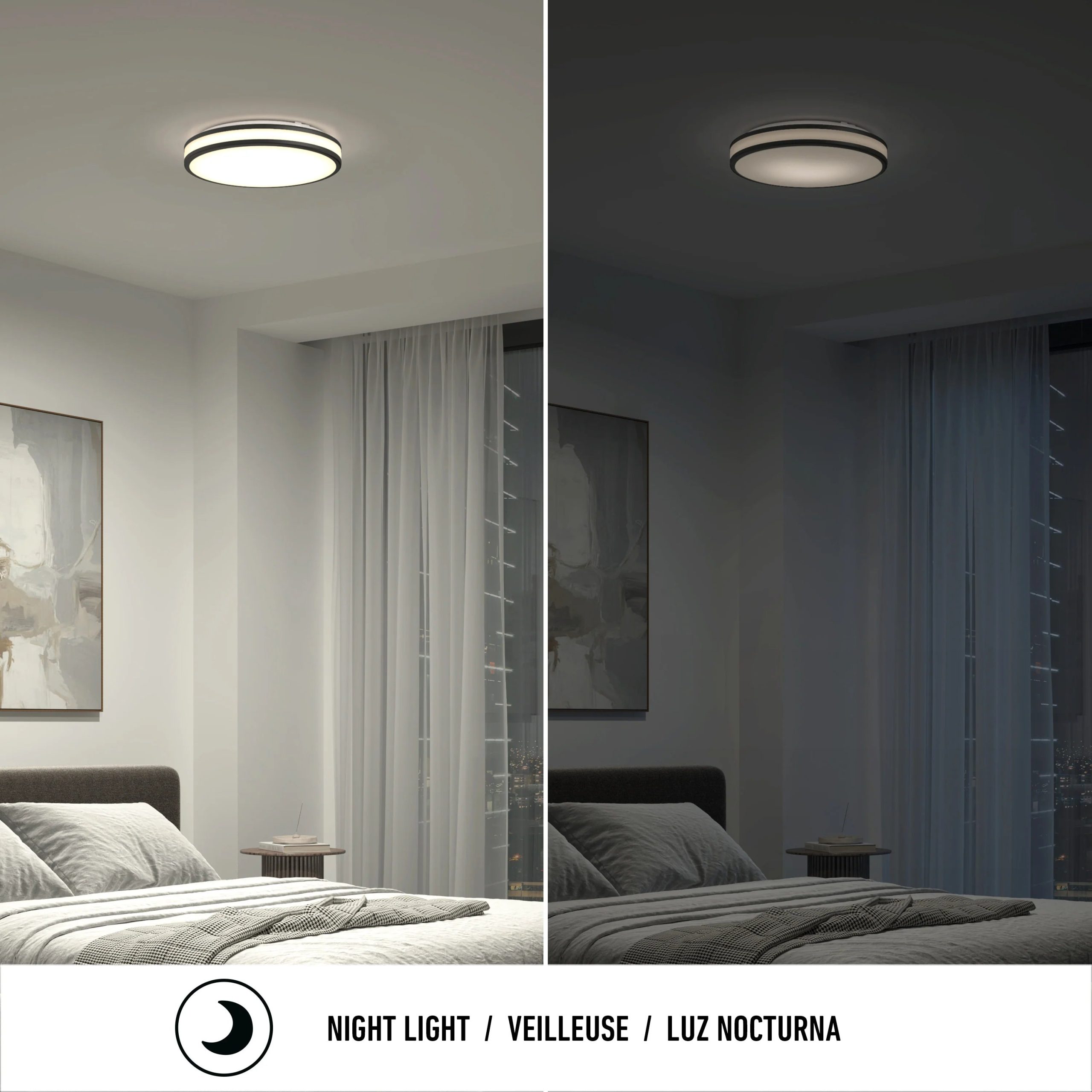 Artika Hemisphere 15 in. (38 cm) Modern LED Flush Mount Ceiling Light 5 CCT - Image 40