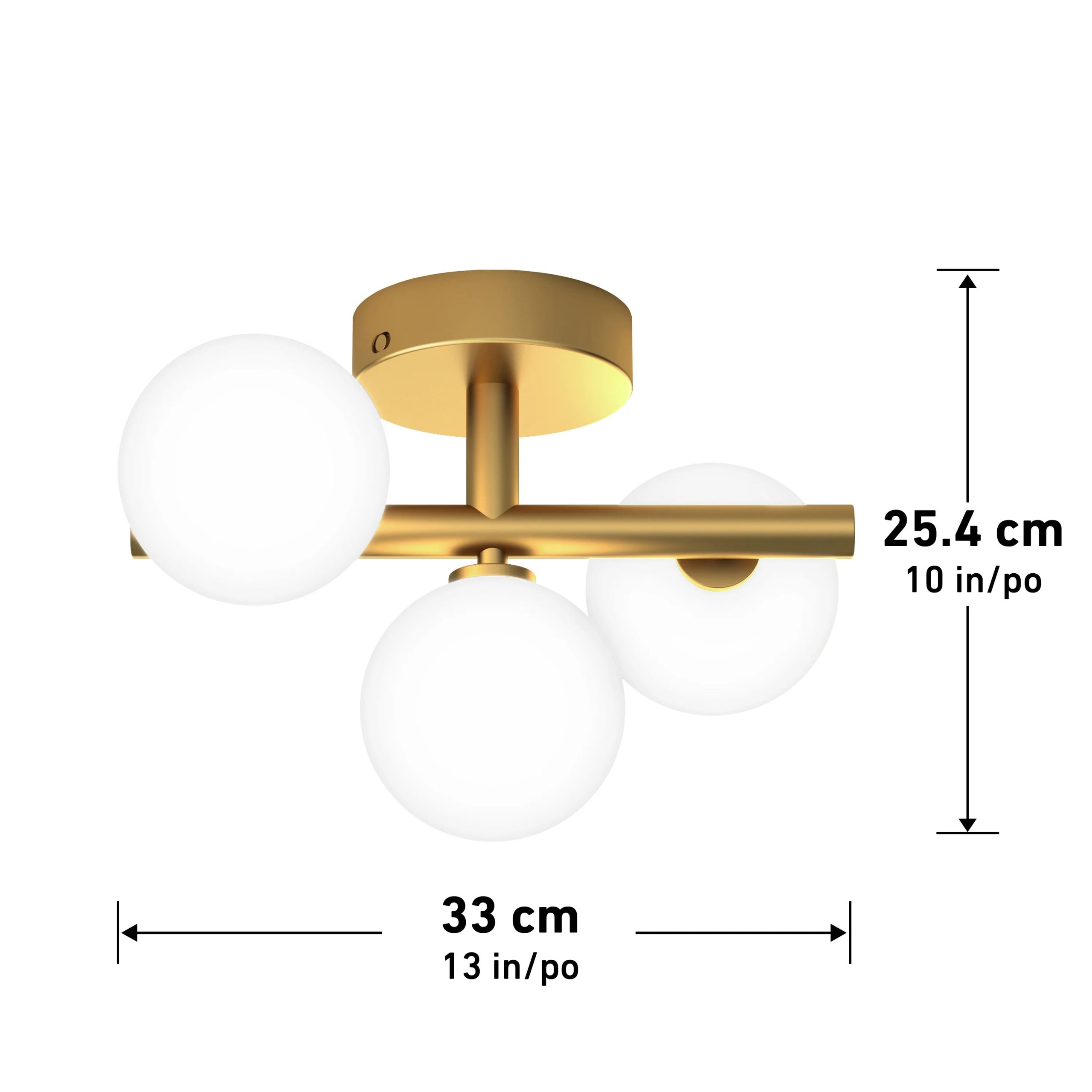 Artika Bloom 3-light 13 in. (33 cm) Modern LED Flush Mount Ceiling Light 5 CCT - Image 11