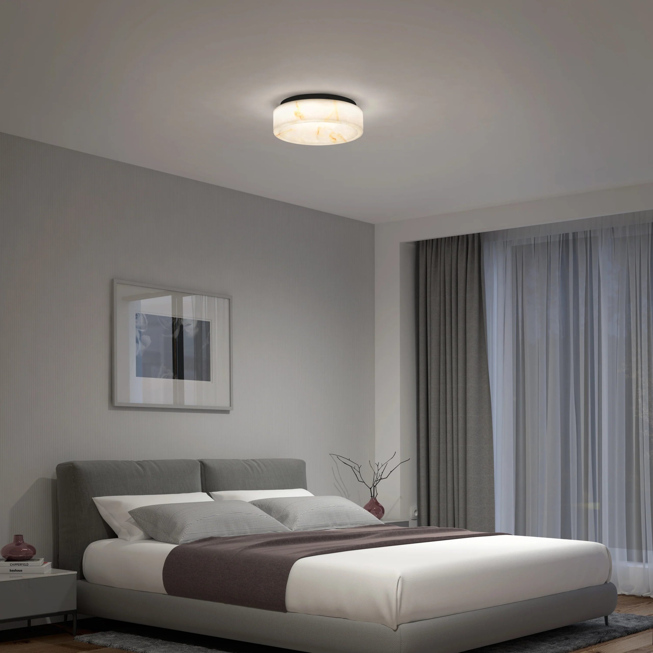 Artika Clifford 15 in. (39 cm) Modern LED Flush Mount Ceiling Light 5 CCT - Image 6