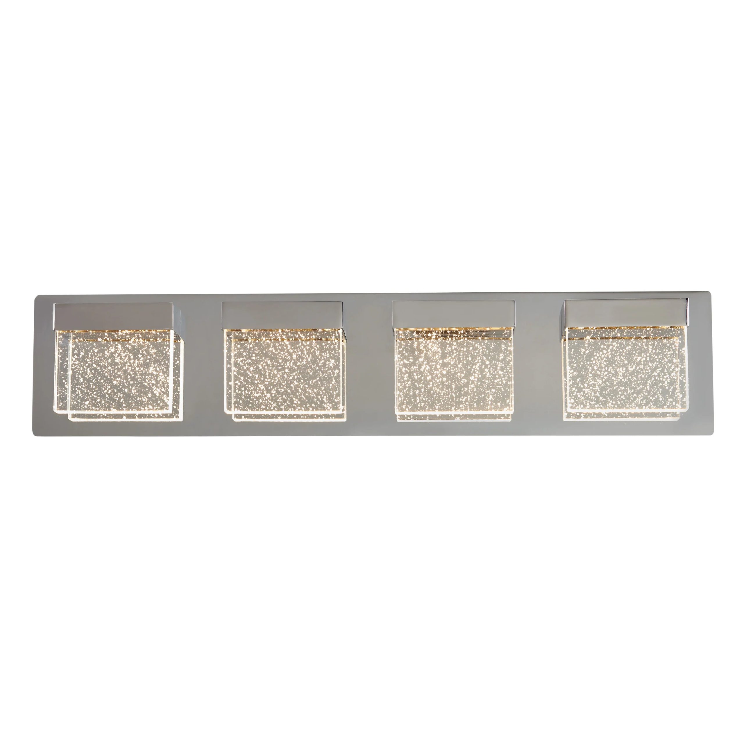 Artika Bubble Cube 24-in (61 cm) 4-Light Modern LED Vanity Light Bar for Bathroom - Image 10