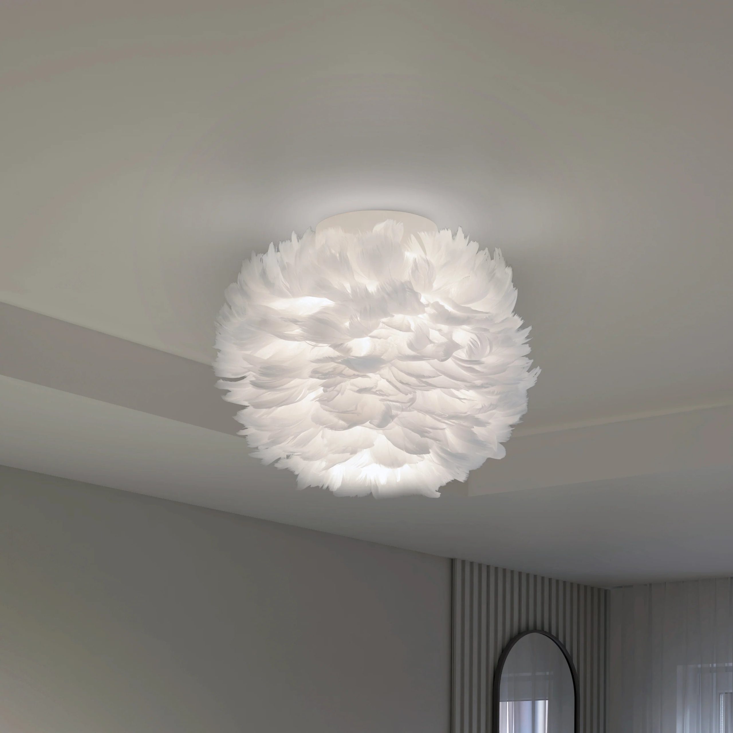 Artika Plume 12 in. (31 cm) Modern LED Flush Mount Ceiling Light - Image 11