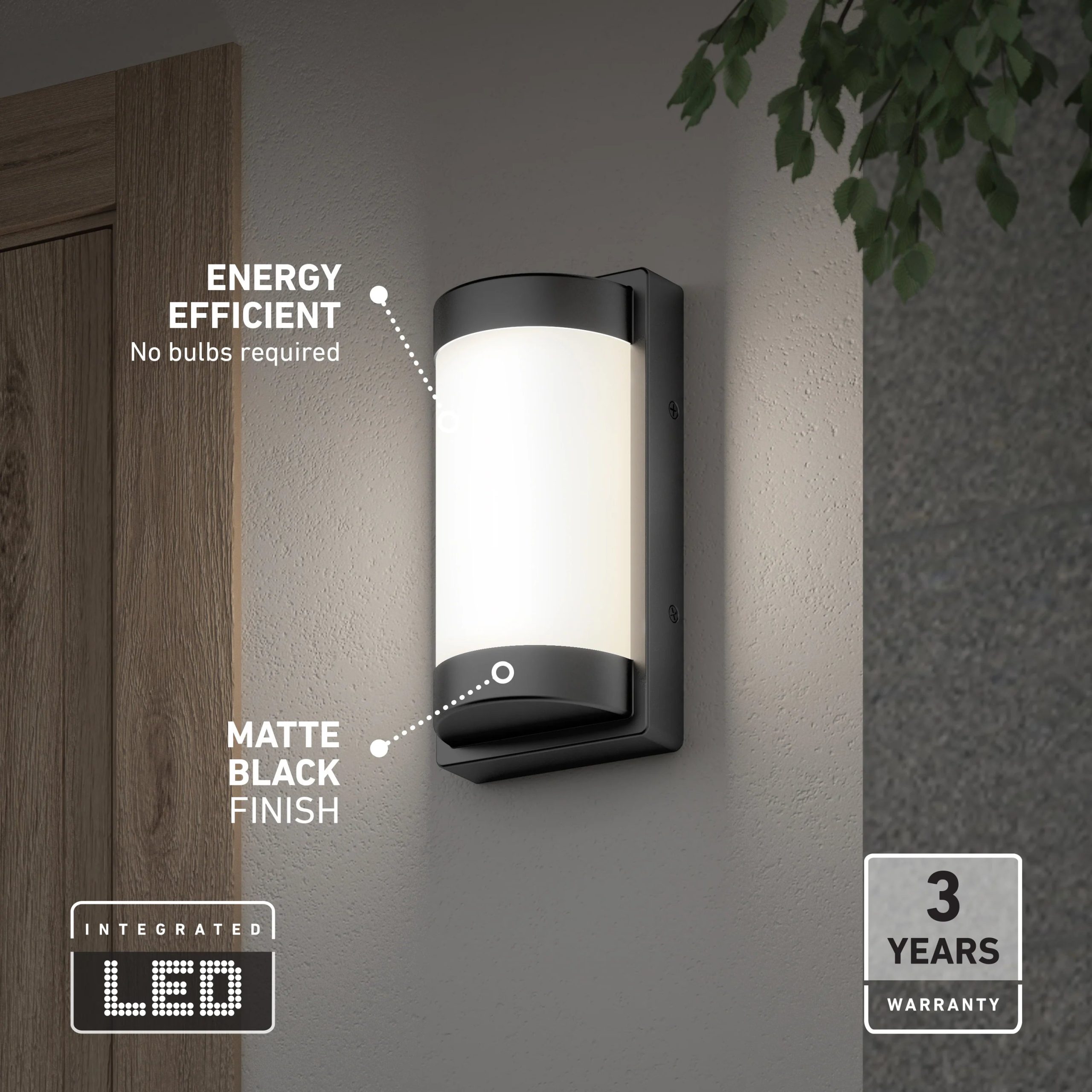 Artika Fogo modern LED indoor-outdoor wall light 5 CCT - Image 8