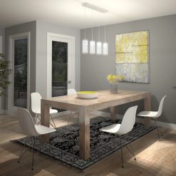Alternative view of Artika Hologram 4-light LED pendant