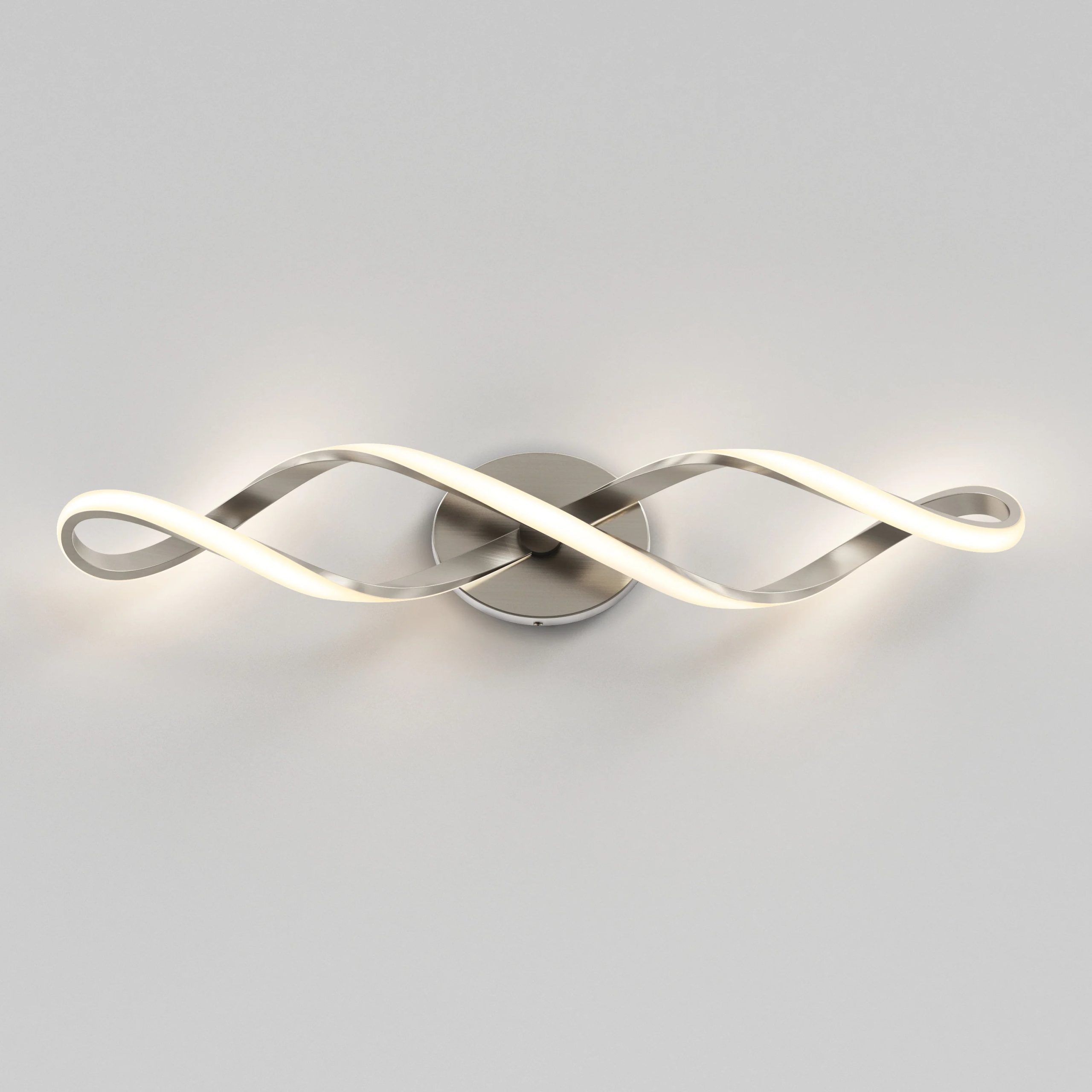 Artika Swirl 27-in (68 cm) 3-Light Modern LED Vanity Light for Bathroom - Image 36