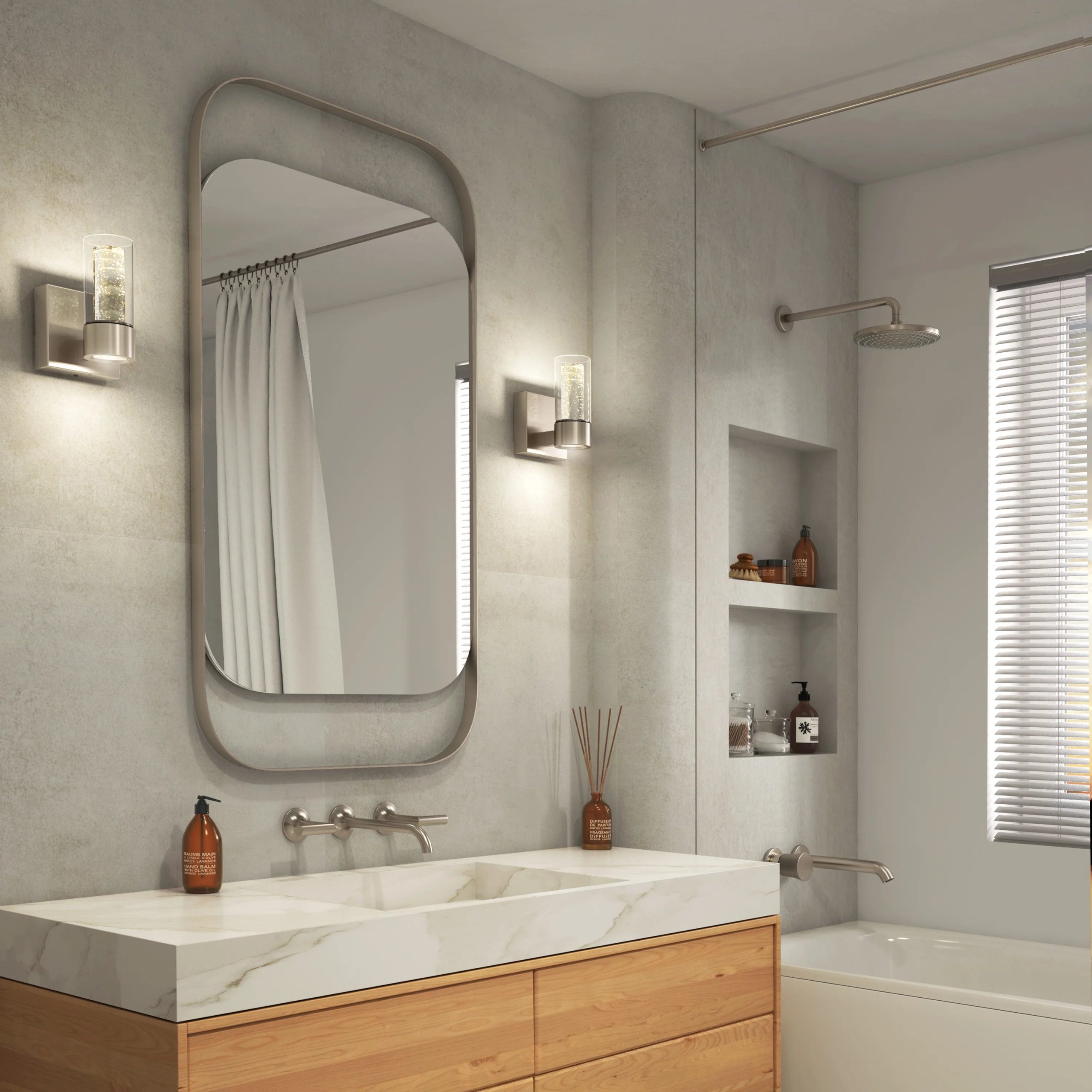 Artika Essence 4-in (11 cm) 1-Light Modern LED Vanity Light for Bathroom - Image 22