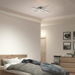 Alternative view of Artika Grid 20 in. (51 cm) Modern LED Flush Mount Ceiling Light