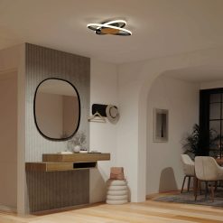 Alternative view of Artika Atomic 15 in. (38 cm) Modern LED Flush Mount Ceiling Light 5 CCT