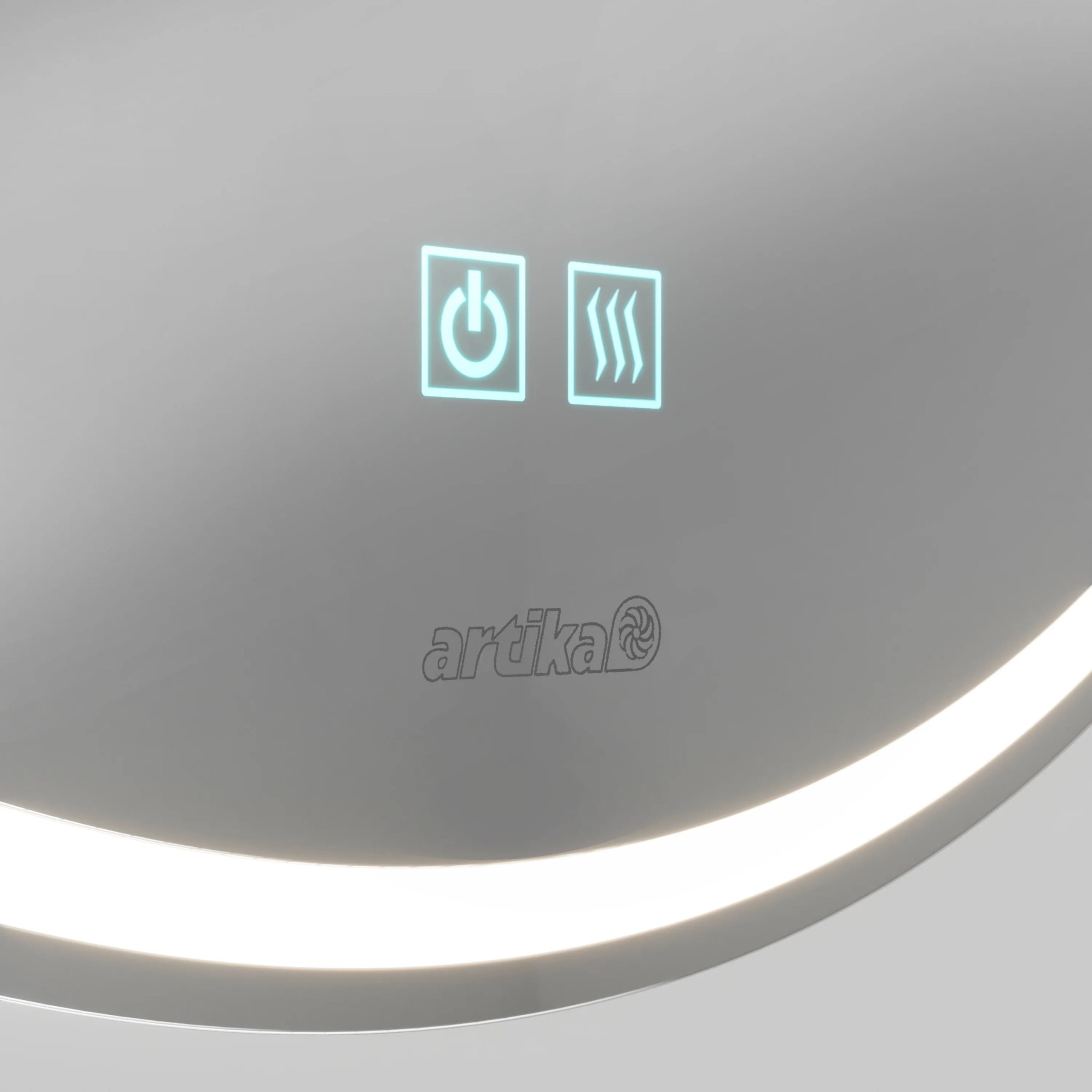Artika Emeraude 24 in. x 24 in. (61 x 61 cm) Anti-Fog LED Bathroom Mirror - Image 4