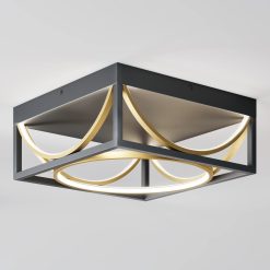 Artika Luxury 13 in. (33 cm) Modern LED Flush Mount Ceiling Light