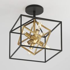 Artika Imperium 6-light 11 in. (27 cm) LED Flush Mount Ceiling Light