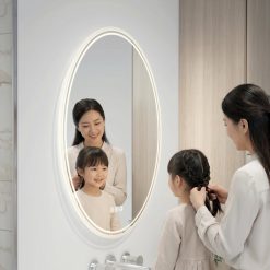 Alternative view of Artika Corby 22 in. x 28 in. LED mirror 3 CCT with defogger