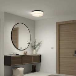 Alternative view of Artika Clifford 15 in. (39 cm) Modern LED Flush Mount Ceiling Light 5 CCT