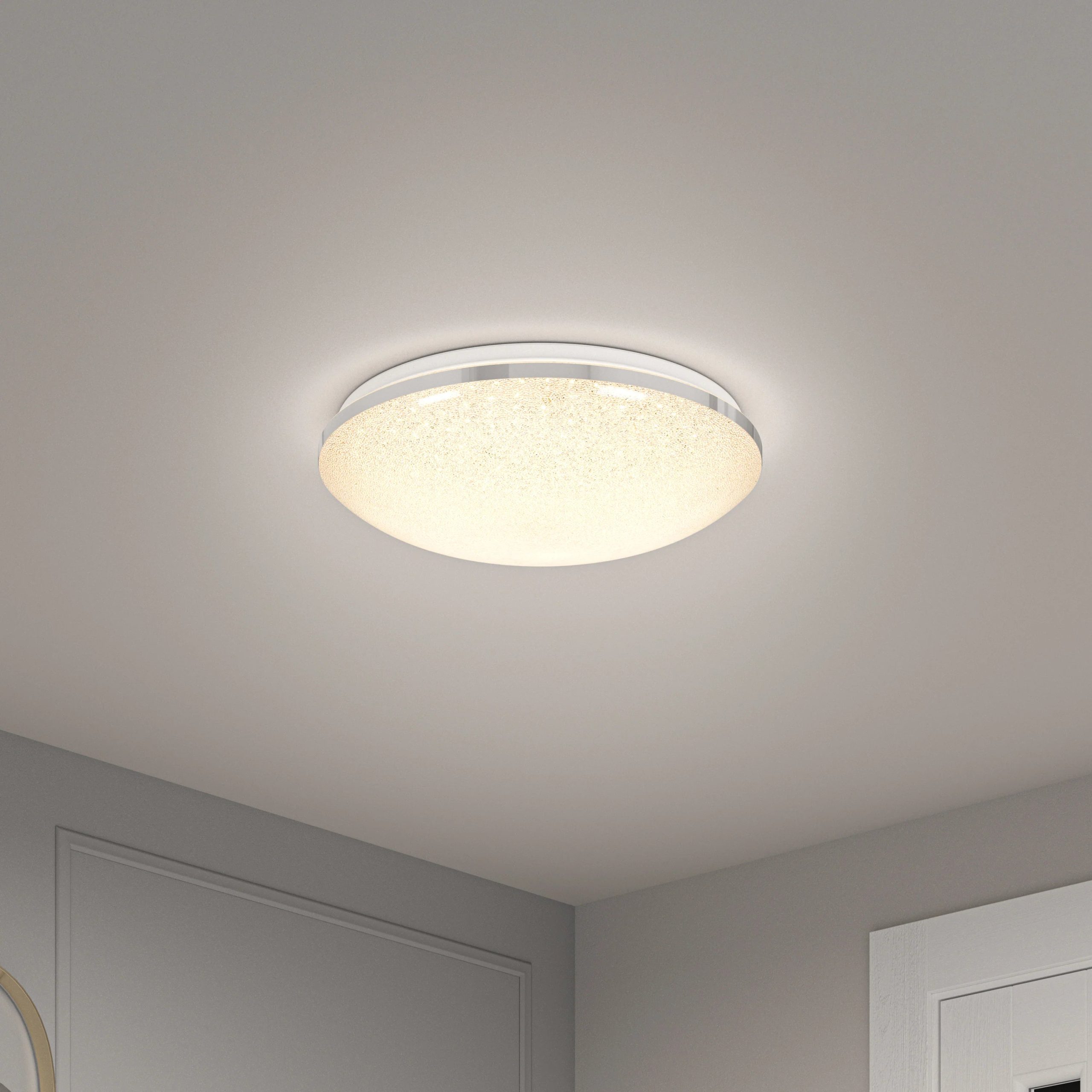 Artika Sparkle 15 in. (38 cm) Modern LED Flush Mount Ceiling Light 5 CCT - Image 11