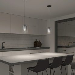 Alternative view of Artika Haze pendant light  glass