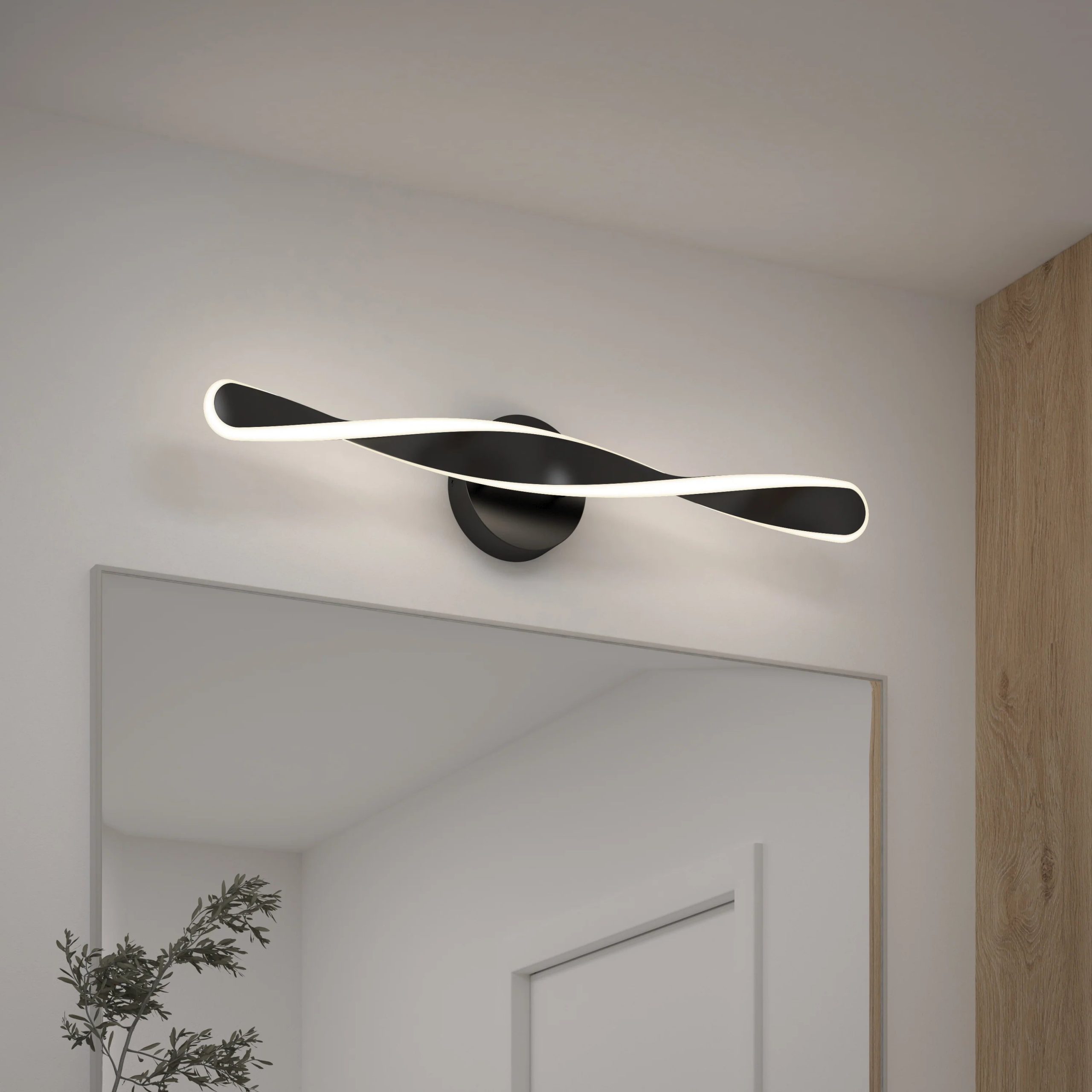 Artika Finley 28-in (70 cm) Integrated LED 3-CCT Vanity Light Bar for Bathroom - Image 13