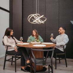 Alternative view of Artika Maelstrom modern LED pendant light 5 CCT
