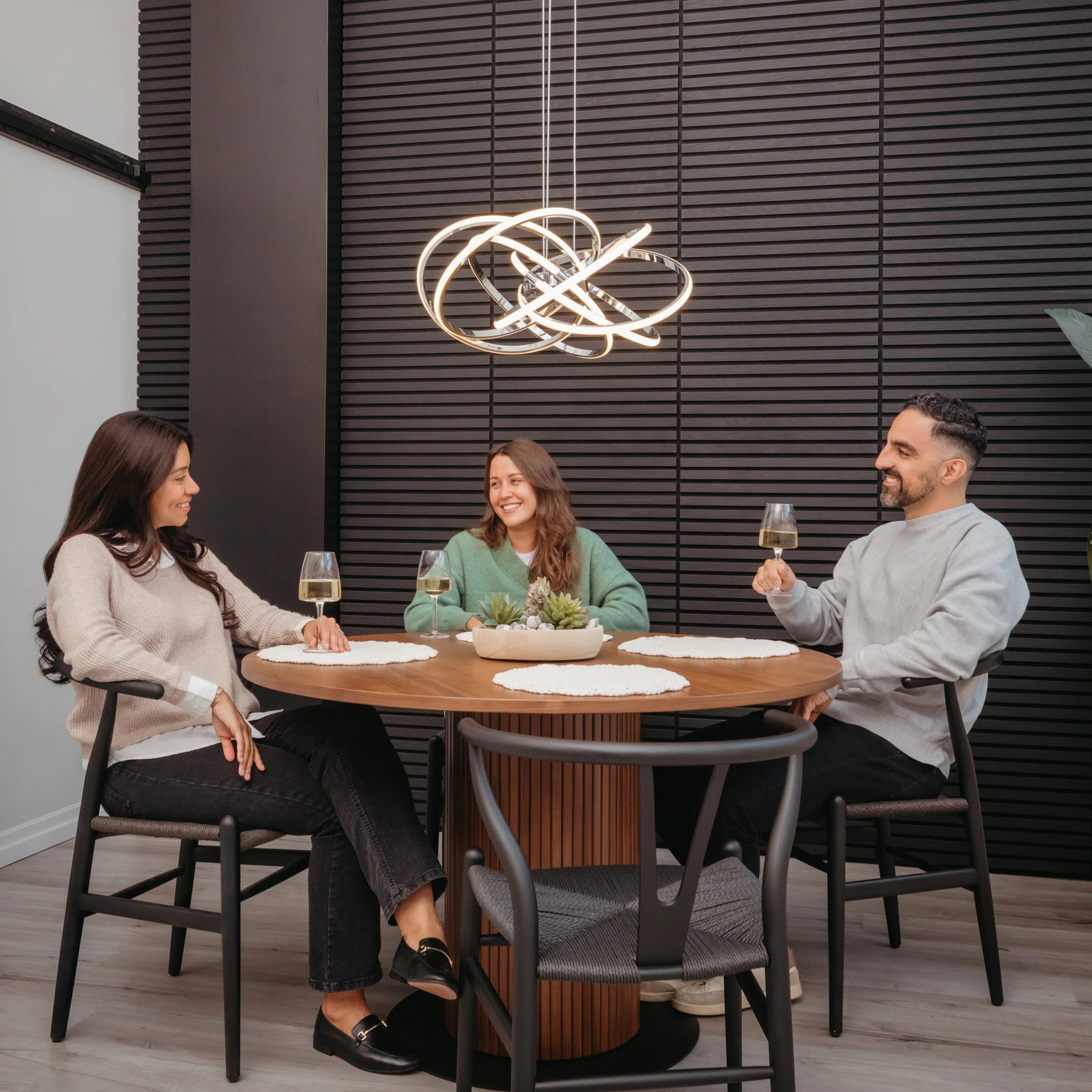 Artika Maelstrom modern LED pendant light 5 CCT - Image 2