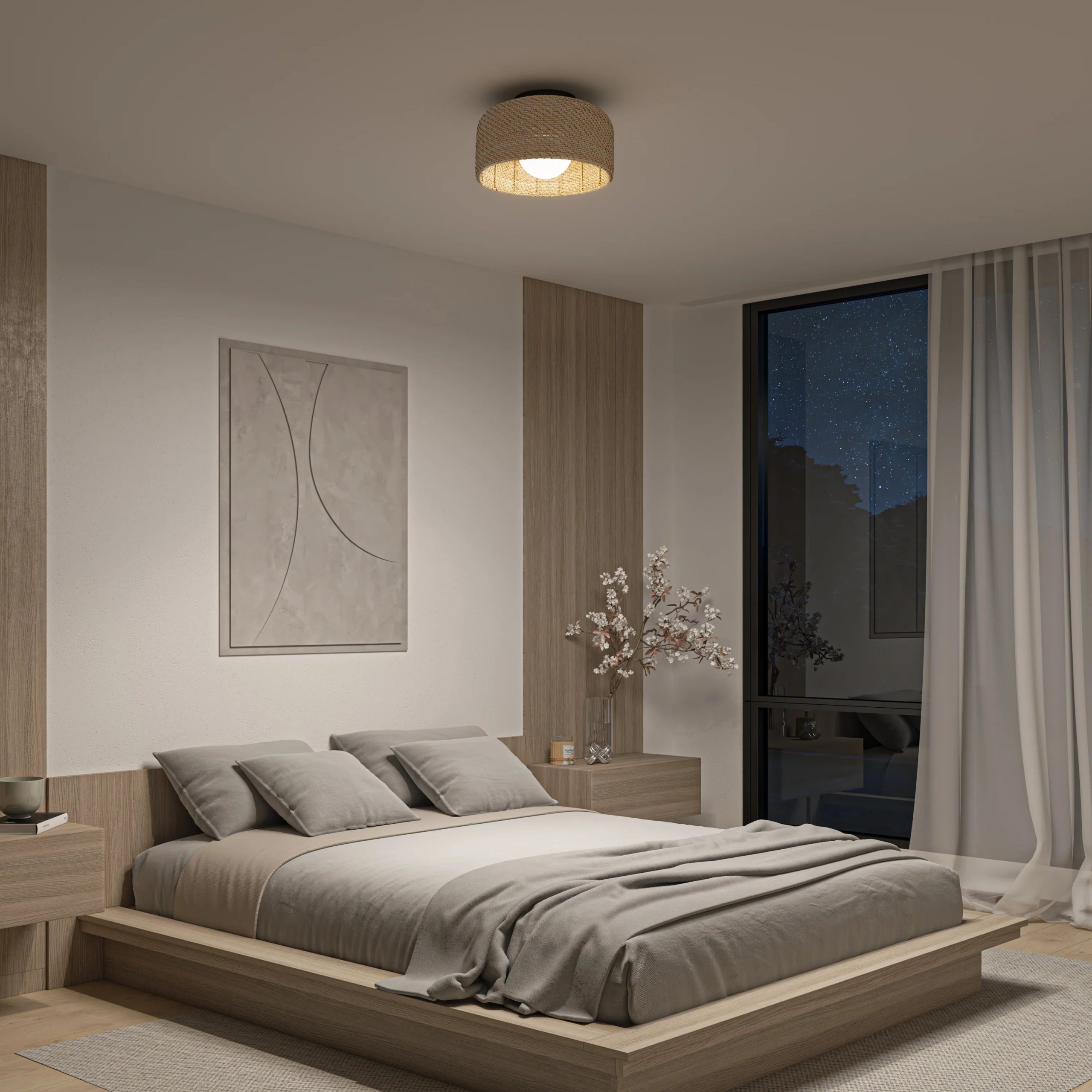 Artika Emiko 15 in. (38 cm) LED Flush Mount Ceiling Light 5 CCT - Image 13