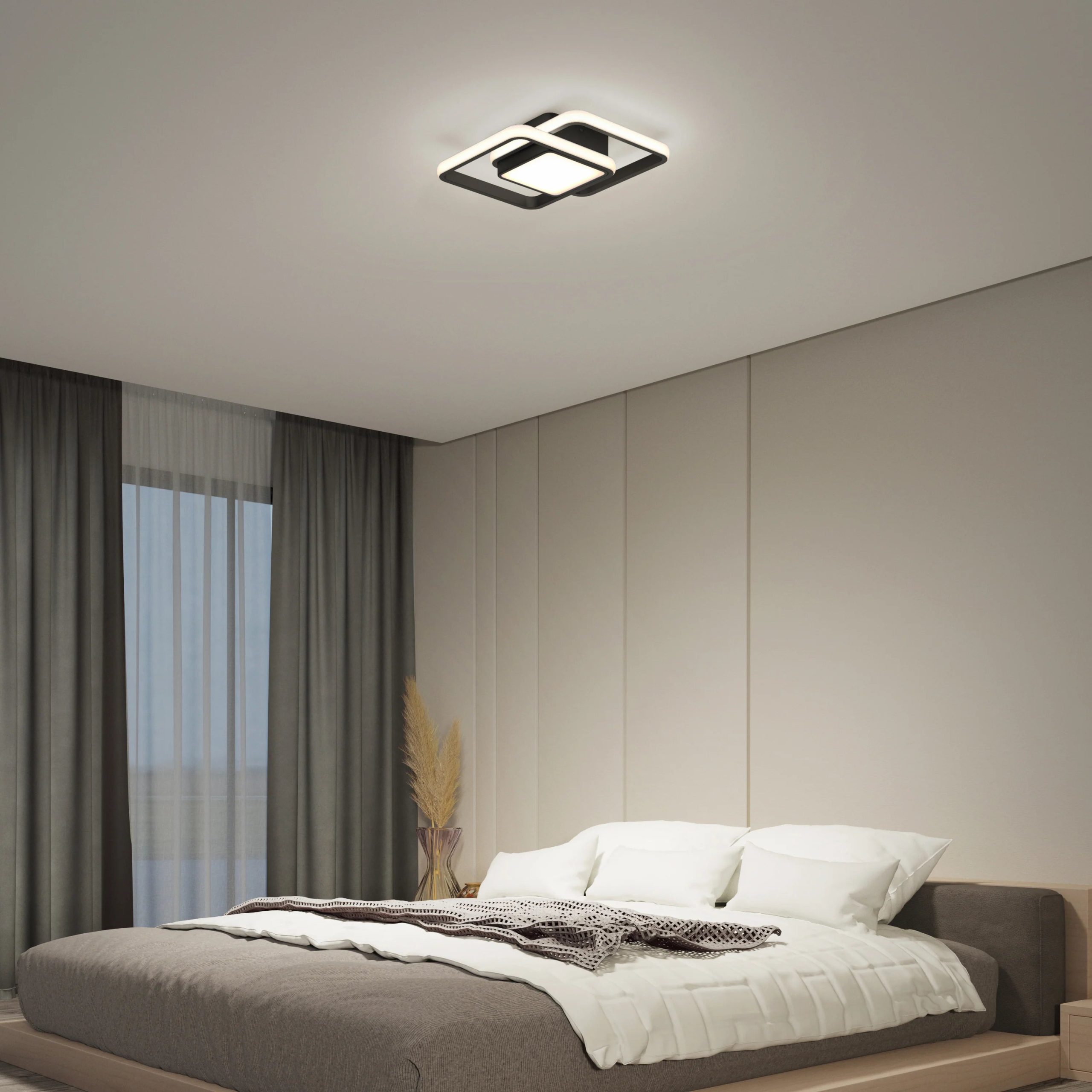 Artika Romeson 11 in. (28 cm) Modern LED Flush Mount Ceiling Light 5 CCT - Image 10