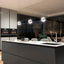 Alternative view of Artika Wavey LED pendant light