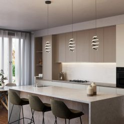 Alternative view of Artika Chorus 1-light LED pendant 5 CCT