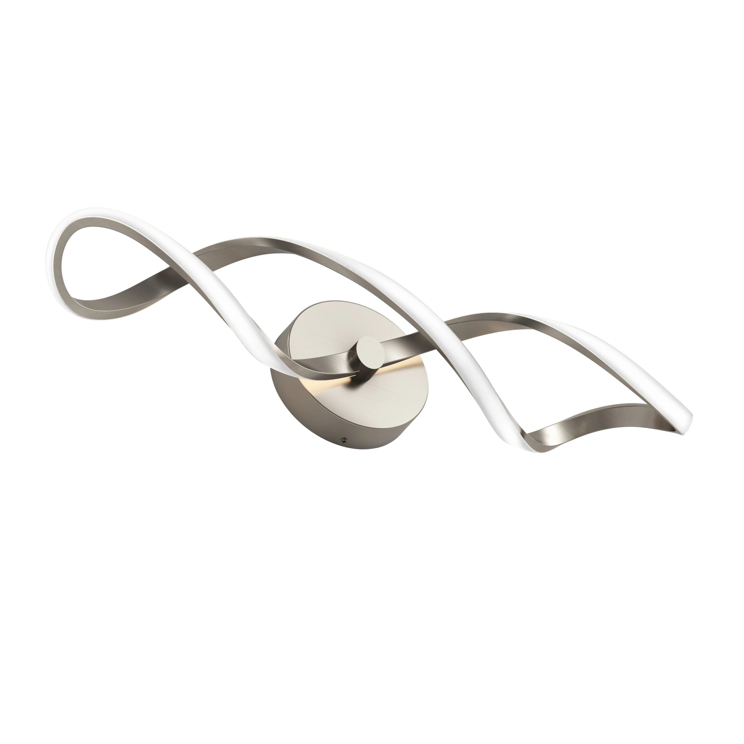 Artika Swirl 27-in (68 cm) 3-Light Modern LED Vanity Light for Bathroom - Image 8
