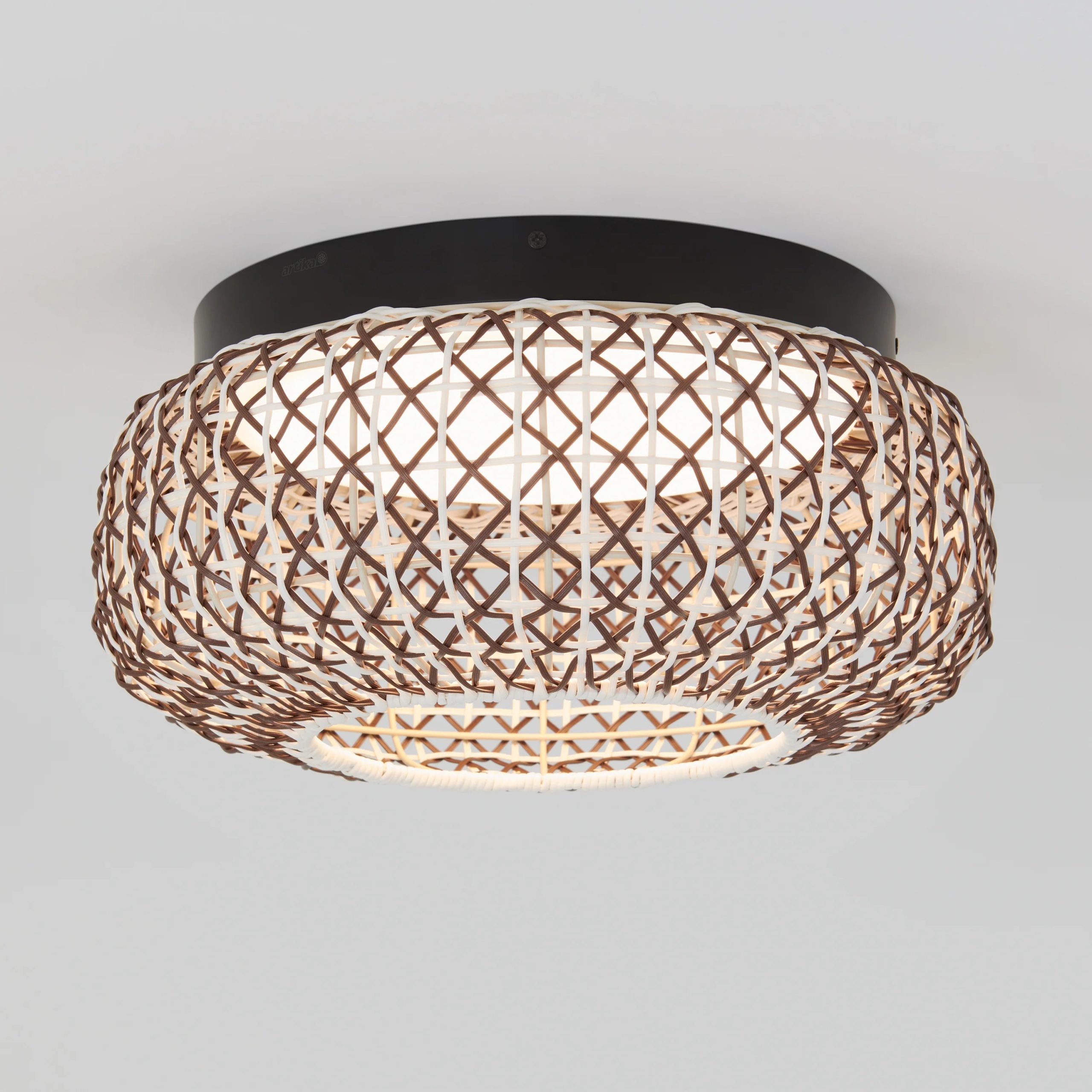 Artika Benson 15 in. (39 cm) Modern LED Flush Mount Ceiling Light 5 CCT - Image 8