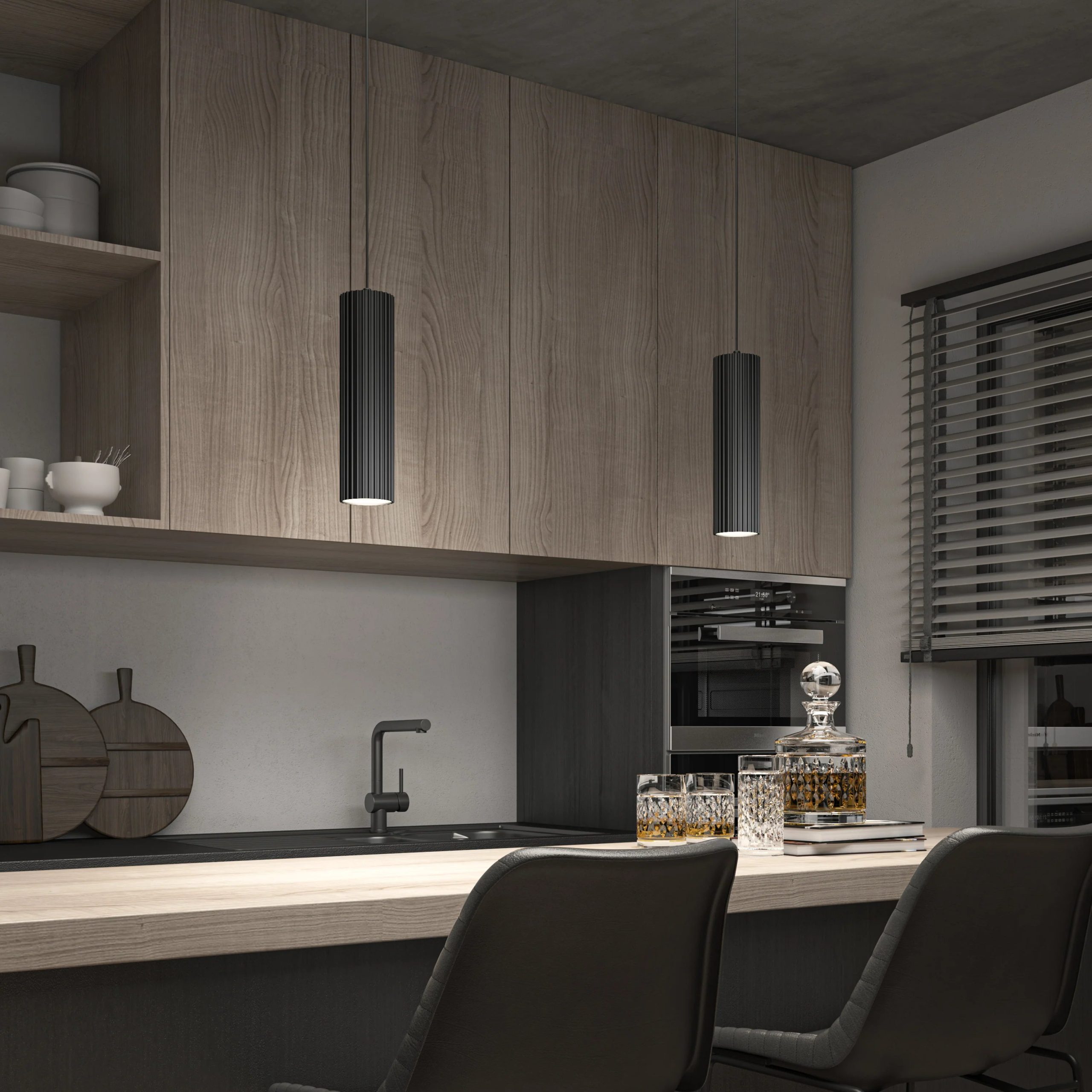 Artika Groove LED modern pendant light 3 CCT - Image 14