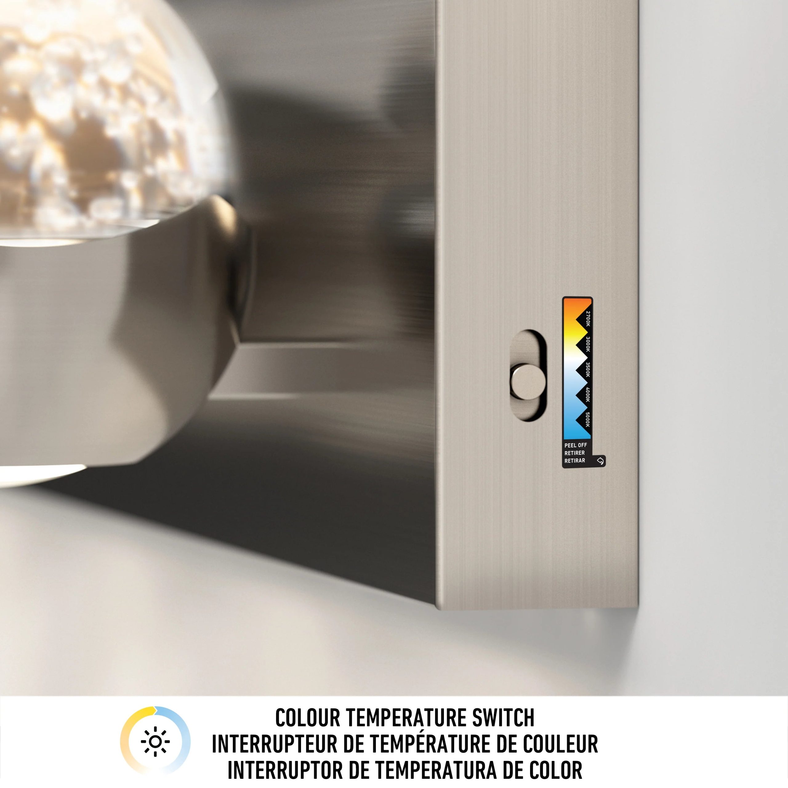 Artika Oracle 27-in (68 cm) 4-Light Modern LED Vanity Light for Bathroom - Image 11