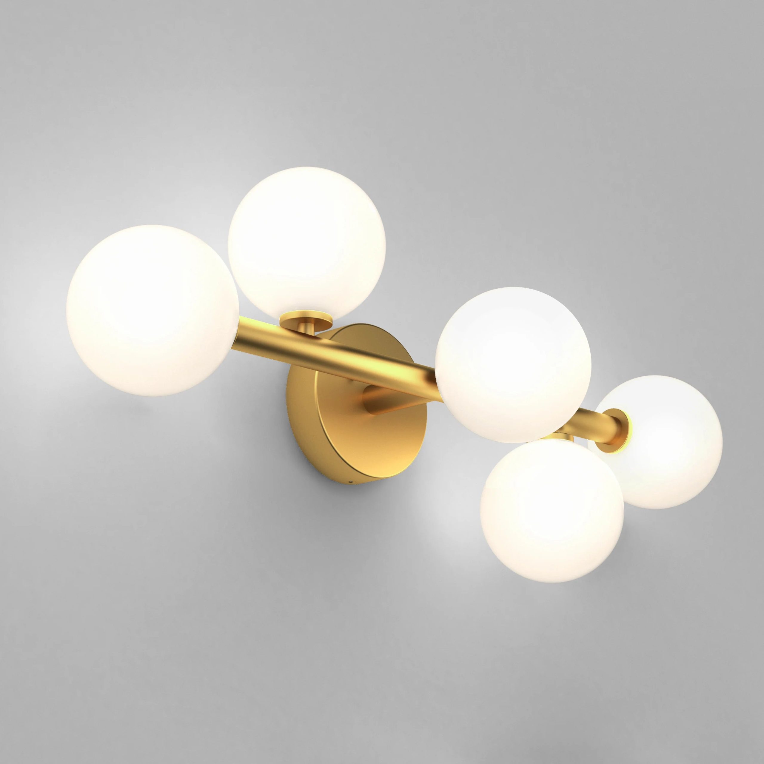 Artika Bloom 27-in (69 cm) 5-Light Modern LED Vanity Light for Bathroom - Image 16