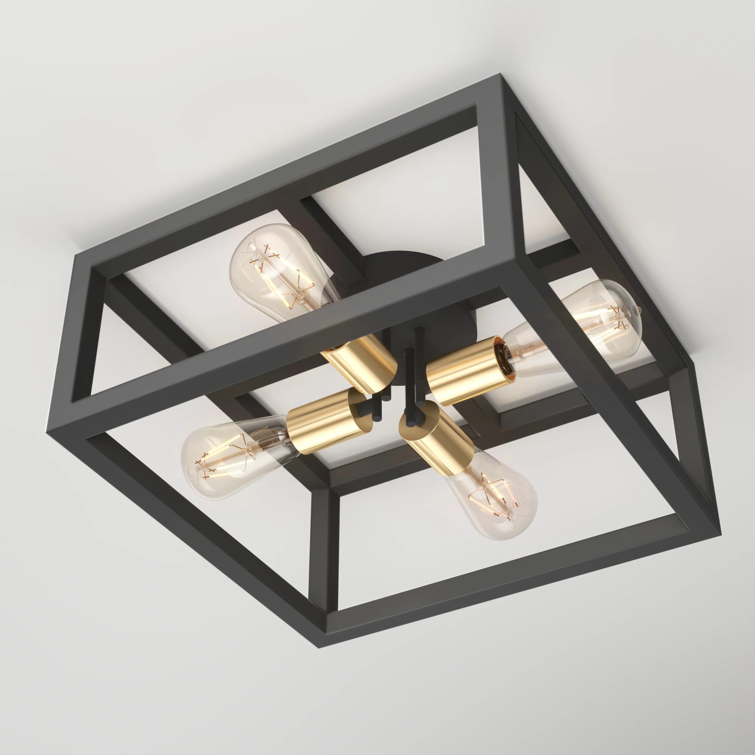 Artika Princeton 4-light 15 in. (38 cm) LED Flush Mount Ceiling Light - Image 4