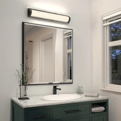 Alternative view of Artika Glamour 27-in (69 cm) Integrated LED 3-CCT Vanity Light Bar for Bathroom