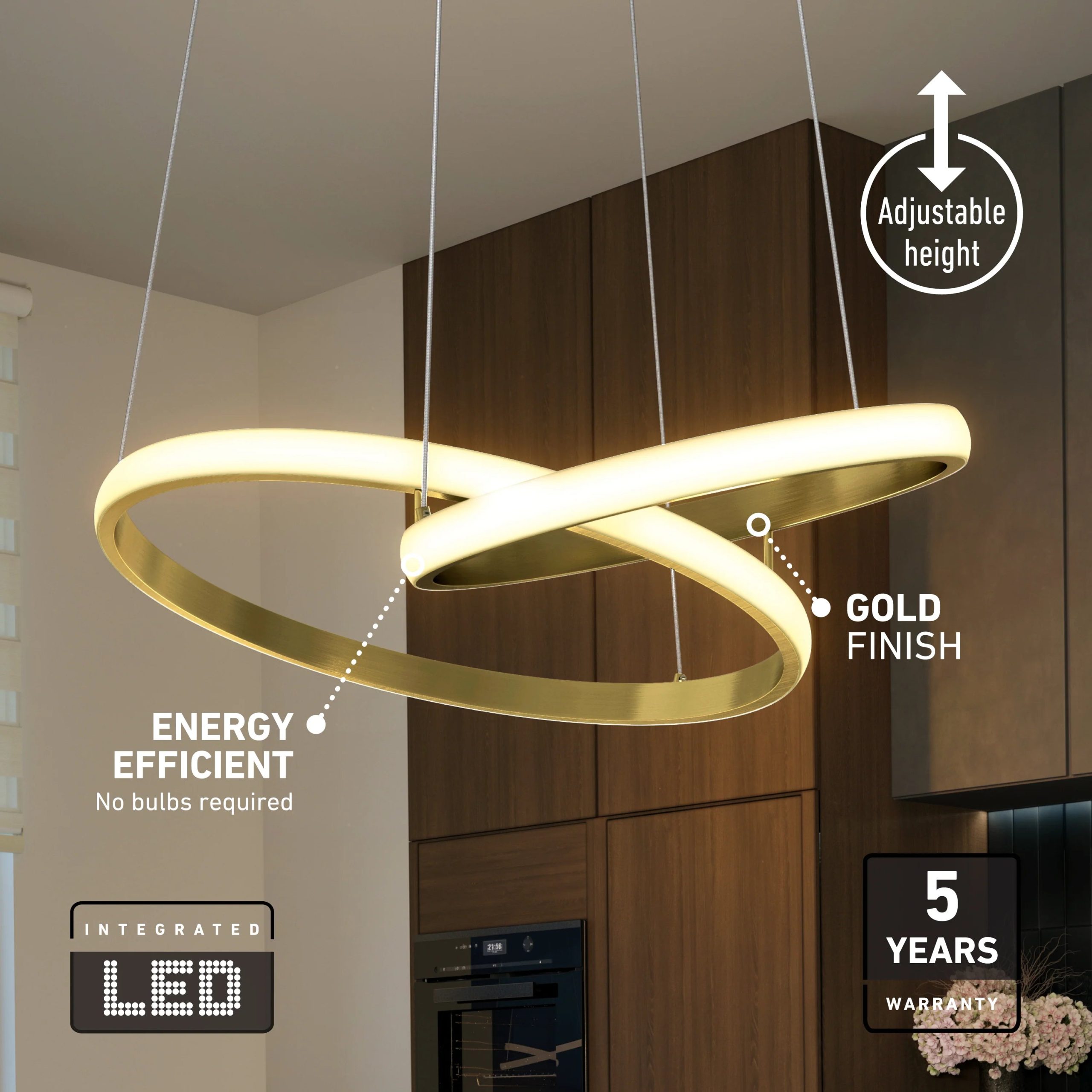 Artika Mora 28 LED Pendant, 5CCT - Image 44