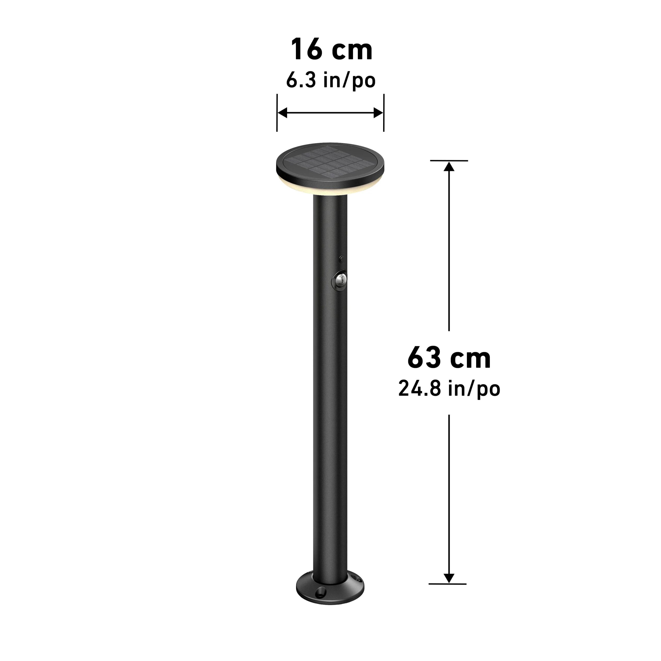Artika Urbia Solar LED Bollard with Motion Sensor - Image 9